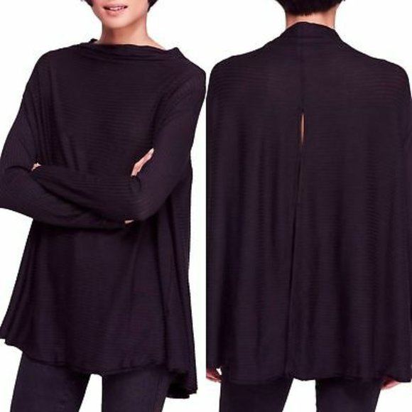 Free People We the Free Lover Split Back Sweater - Picture 2 of 5